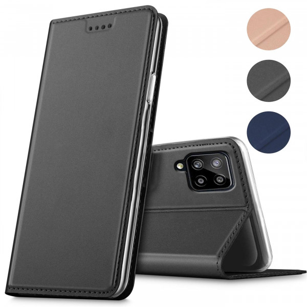 Safers Electro Flip für Samsung Galaxy A22 4G / M22 / M32 Hülle Magnet Case Handy Tasche Klapphülle