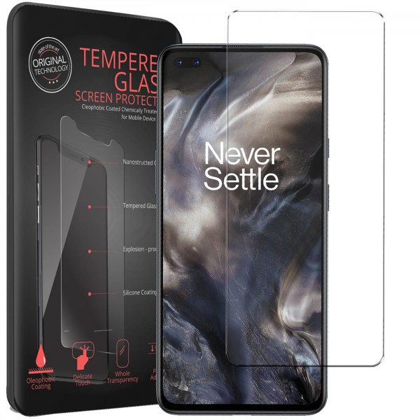 2x Panzerglas für OnePlus Nord Glas Folie Schutzfolie