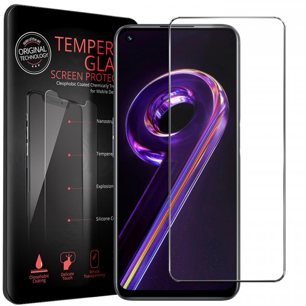 2x Panzerglas für Realme 9 Pro+ / Realme 9 4G Glas Folie Schutzfolie