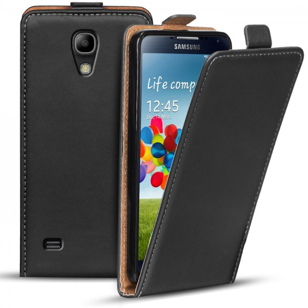 Safers Flipcase für Samsung Galaxy S4 Hülle Klapphülle Cover klassische Handy Schutzhülle