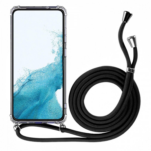 Safers Handykette + Hülle für Samsung Galaxy S10 Lite Schutzhülle mit Halsband Case zum umhängen