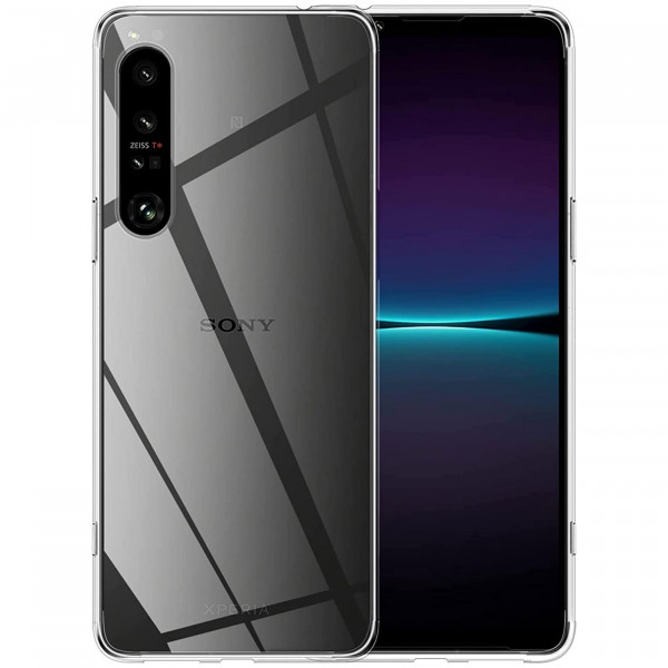 Safers Zero Case für Sony Xperia 1 IV Hülle Transparent Slim Cover Clear Schutzhülle