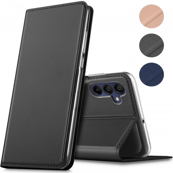 Safers Electro Flip für Samsung Galaxy A55 5G Hülle Magnet Case Handy Tasche Klapphülle