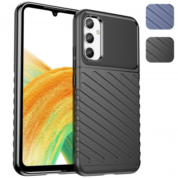 Thunder Case für Samsung Galaxy A34 5G Hülle rutschfeste TPU Schutzhülle