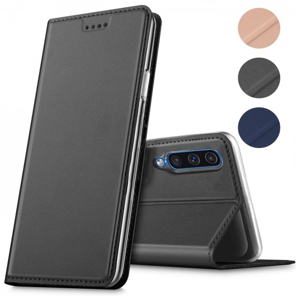 Safers Electro Flip für Huawei P Smart Pro Hülle Magnet Case Handy Tasche Klapphülle