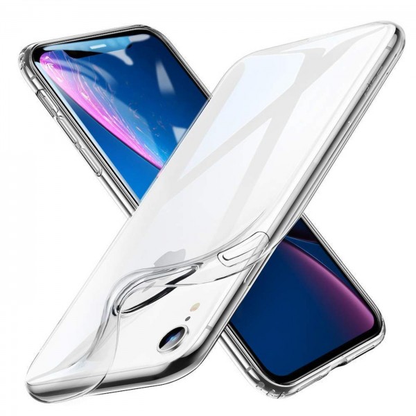 Safers Zero Case für Apple iPhone XR Hülle Transparent Slim Cover Clear Schutzhülle