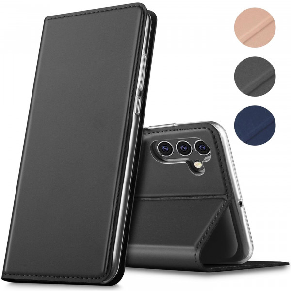 Safers Electro Flip für Samsung Galaxy A25 5G Hülle Magnet Case Handy Tasche Klapphülle