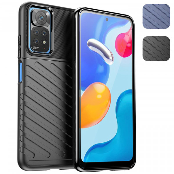 Thunder Case für Xiaomi Redmi Note 11 / 11s Hülle rutschfeste TPU Schutzhülle