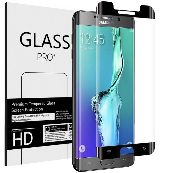 Safers Full Screen Panzerglas für Samsung Galaxy S6 Edge Schutzfolie Glas Vollbild