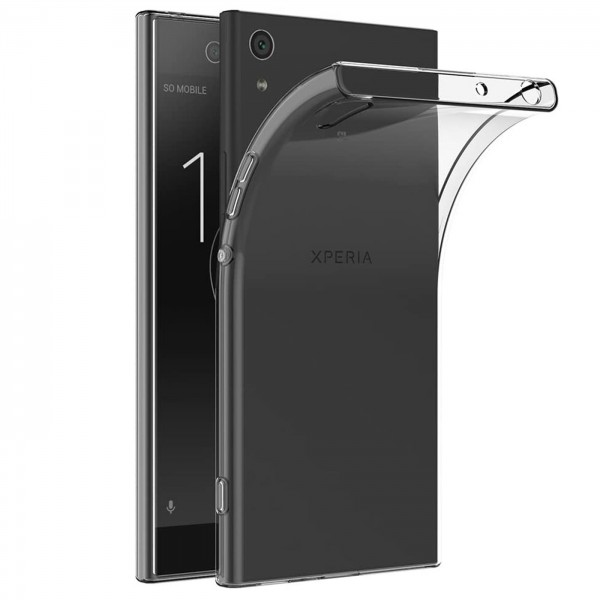 Safers Zero Case für Sony Xperia XA1 Ultra Hülle Transparent Slim Cover Clear Schutzhülle