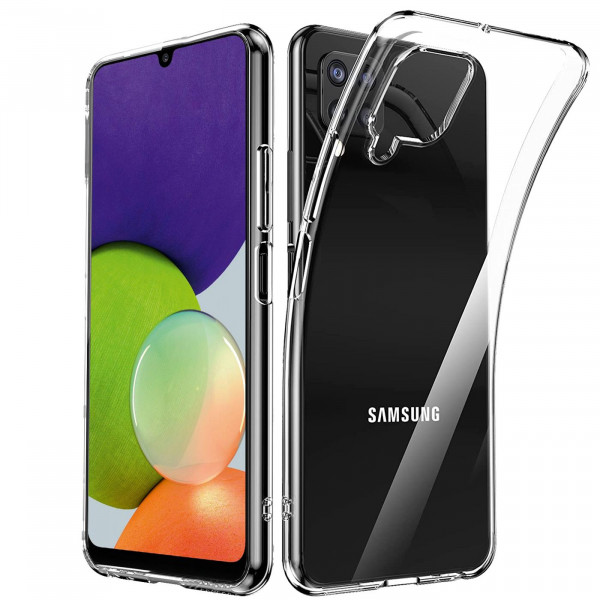 Safers Zero Case für Samsung Galaxy A22 4G / M22 / M32 Hülle Transparent Slim Cover Clear Schutzhüll