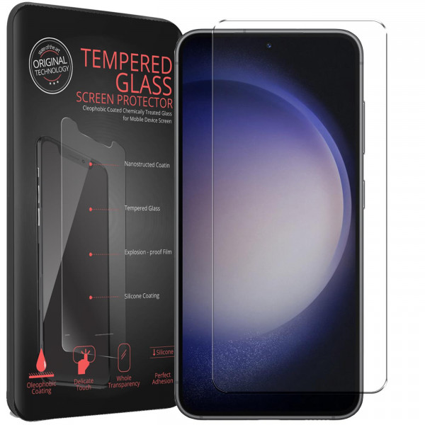 2x Panzerglas für Samsung Galaxy S23 Glas Folie Schutzfolie