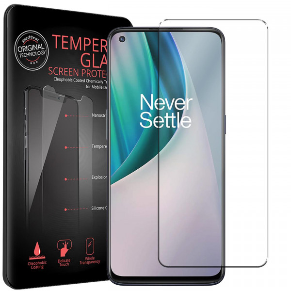 2x Panzerglas für OnePlus N10 5G Glas Folie Schutzfolie