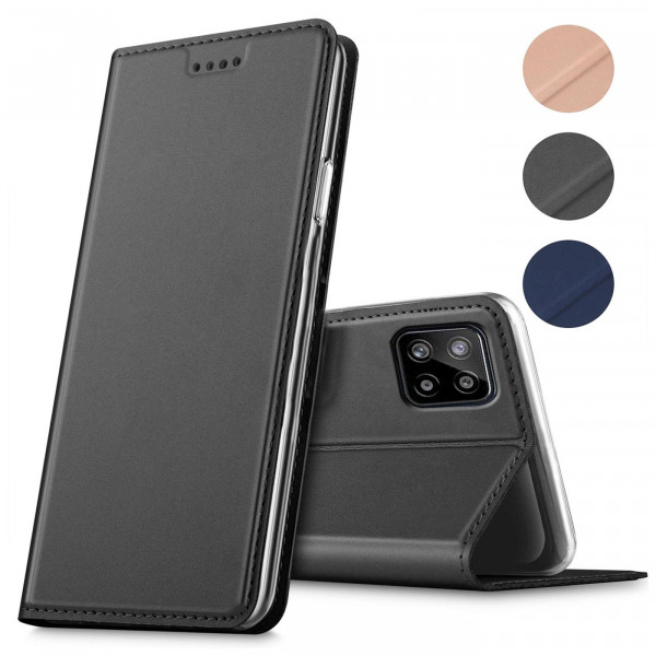 Safers Electro Flip für Samsung Galaxy A22 5G Hülle Magnet Case Handy Tasche Klapphülle