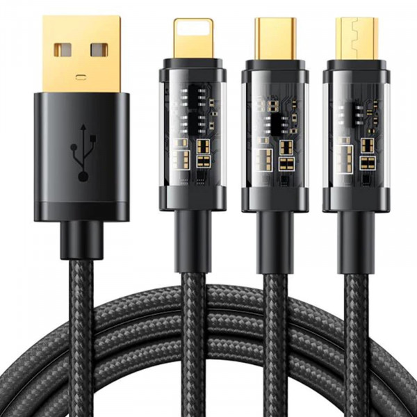 Joyroom USB Kabel - 3in1 - S-1T3015A5 - 1.2M