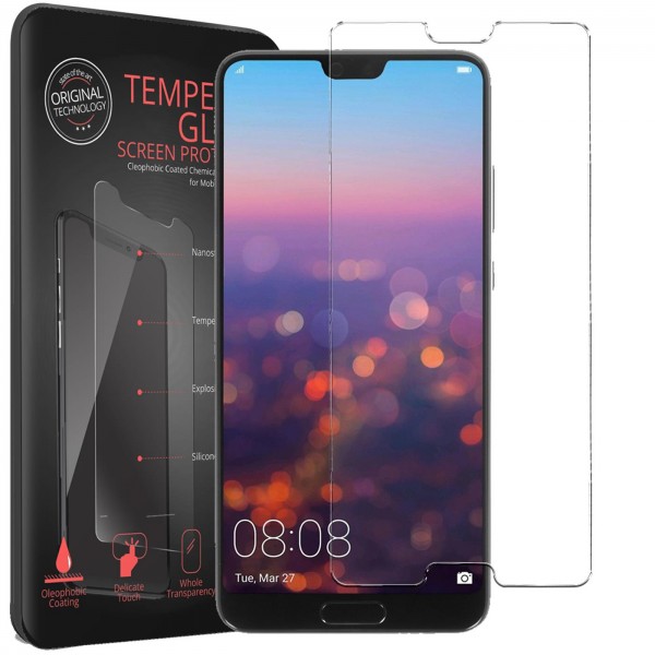 2x Panzerglas für Huawei P20 Glas Folie Schutzfolie