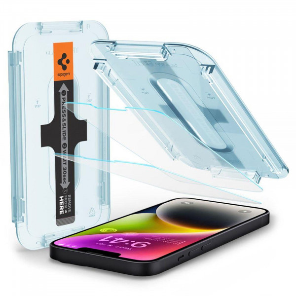 Spigen 2in1 Glasfolien Set für Apple iPhone 13