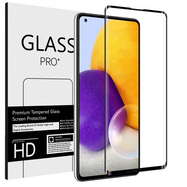 Safers Full Screen Panzerglas für Samsung Galaxy A21s Schutzfolie Glas Vollbild