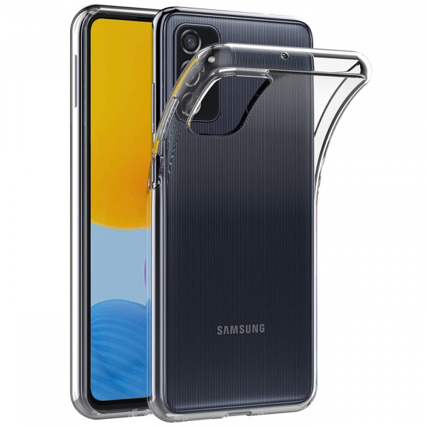 Safers Zero Case für Samsung Galaxy M52 5G Hülle Transparent Slim Cover Clear Schutzhülle