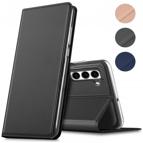 Safers Electro Flip für Samsung Galaxy S23 Plus Hülle Magnet Case Handy Tasche Klapphülle