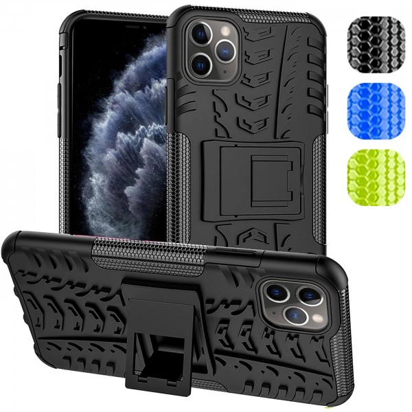 Safers Outdoor Hülle für Apple iPhone 11 Pro Case Hybrid Armor Cover Schutzhülle