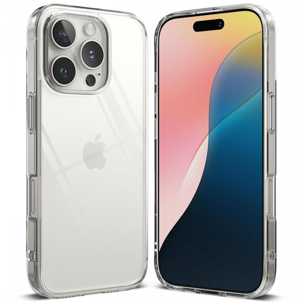 Safers Zero Case für Apple iPhone 16 Pro Max Hülle Transparent Slim Cover Clear Schutzhülle