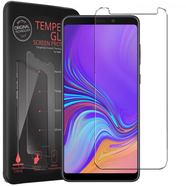 2x Panzerglas für Samsung Galaxy A9 2018 Glas Folie Schutzfolie