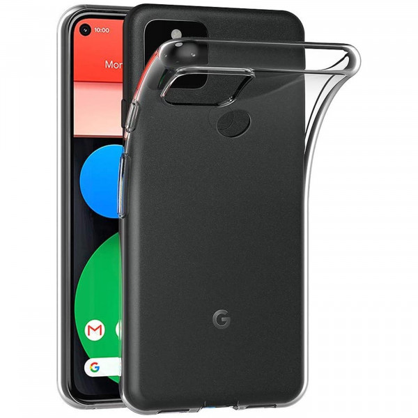 Safers Zero Case für Google Pixel 4a 5G Hülle Transparent Slim Cover Clear Schutzhülle