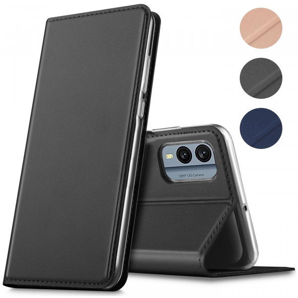 Safers Electro Flip für Nokia X30 5G Hülle Magnet Case Handy Tasche Klapphülle