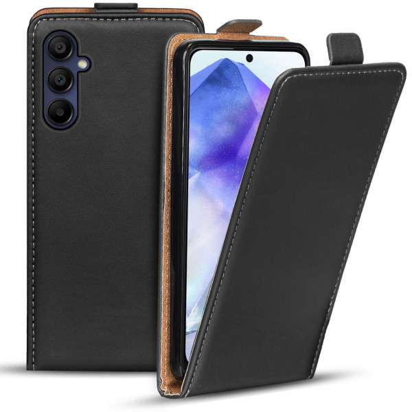 Safers Flipcase für Samsung Galaxy A35 5G Hülle Klapphülle Cover klassische Handy Schutzhülle