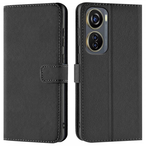 Safers Basic Wallet für ZTE Blade V41 Vita Hülle Bookstyle Klapphülle Handy Schutz Tasche