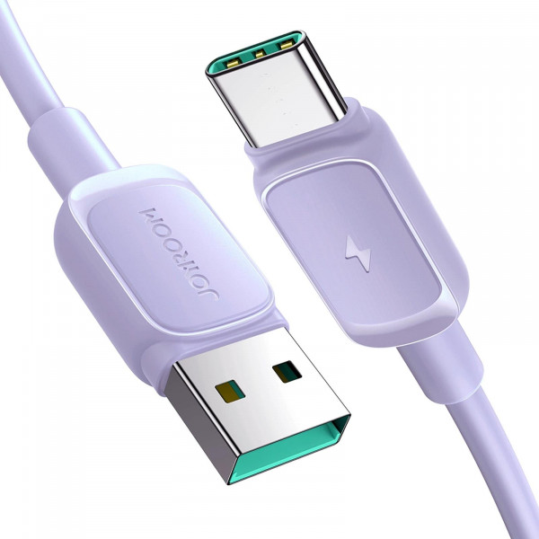 Joyroom USB Kabel - USB A auf USB C - 1.2M in Violett