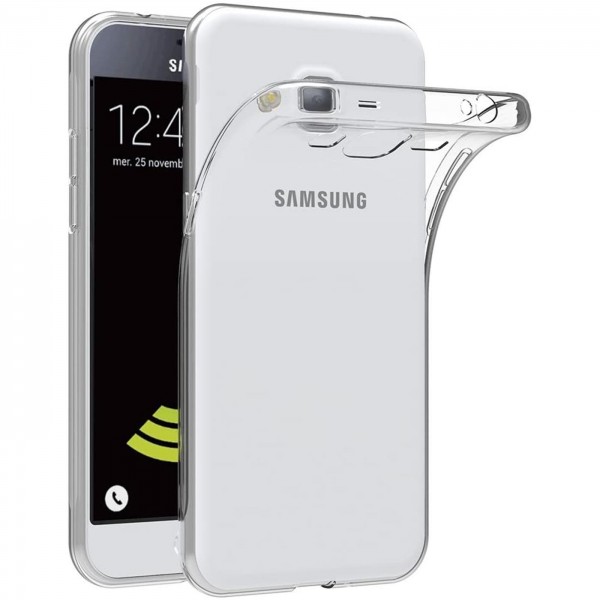 Safers Zero Case für Samsung Galaxy J3 2016 Hülle Transparent Slim Cover Clear Schutzhülle