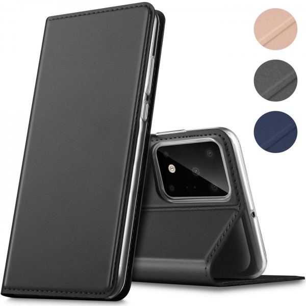 Safers Electro Flip für Samsung Galaxy S20 Ultra Hülle Magnet Case Handy Tasche Klapphülle