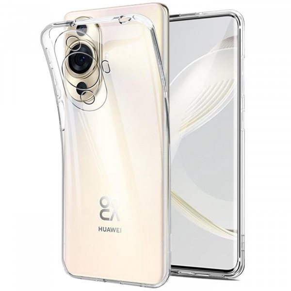 Safers Zero Case für Huawei Nova 11 Pro Hülle Transparent Slim Cover Clear Schutzhülle