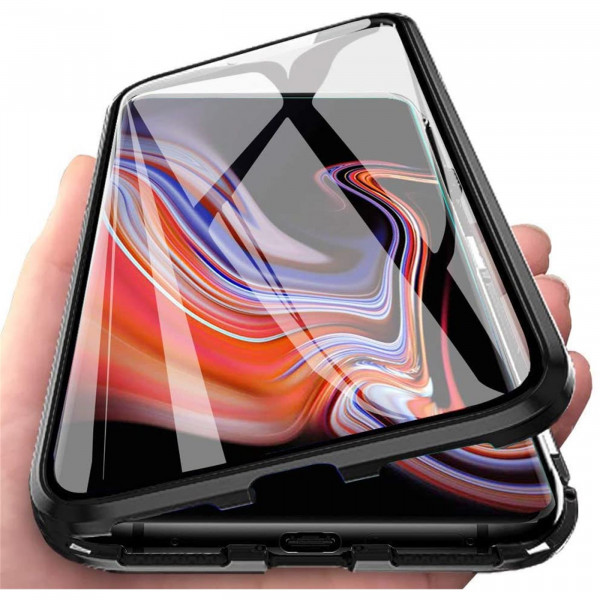 Safers Magnetic 2.0 für Samsung Galaxy Note 9 Hülle | Cover mit eingebautem Magnet Vorne Hinten aus