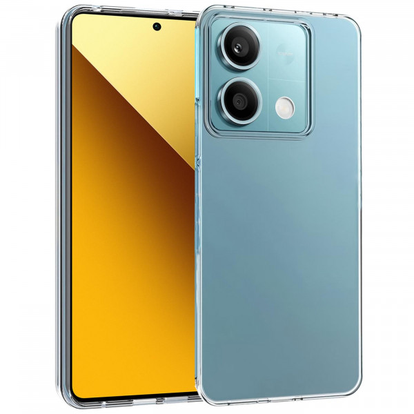 Safers Zero Case für Xiaomi Redmi Note 13 5G Hülle Transparent Slim Cover Clear Schutzhülle