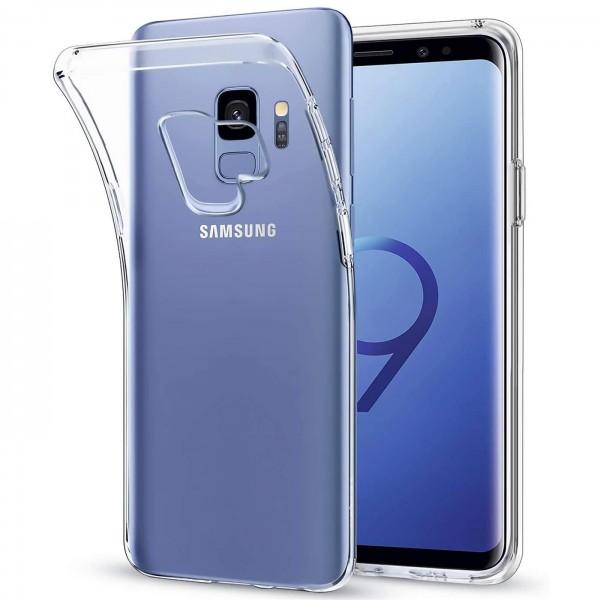 Safers Zero Case für Samsung Galaxy S9 Hülle Transparent Slim Cover Clear Schutzhülle
