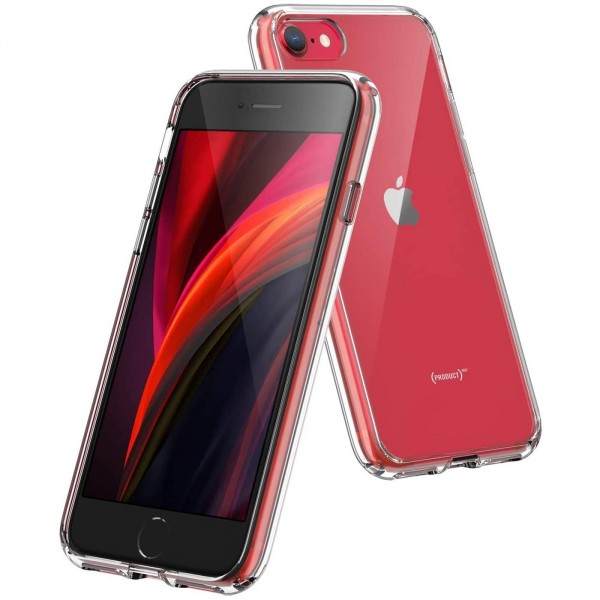 Safers Zero Case für Apple iPhone 2020/2022, iPhone 7 / 8 Hülle Transparent Slim Cover Clear Schutzh