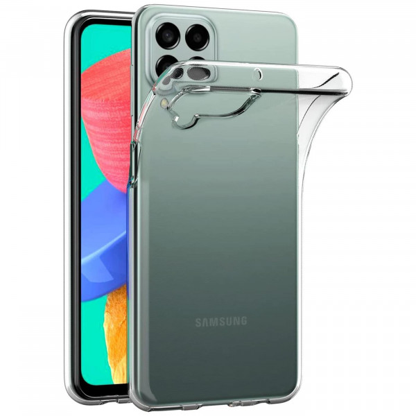Safers Zero Case für Samsung Galaxy M33 5G Hülle Transparent Slim Cover Clear Schutzhülle