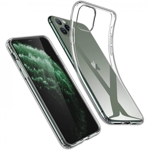 Safers Zero Case für Apple iPhone 11 Pro Max Hülle Transparent Slim Cover Clear Schutzhülle