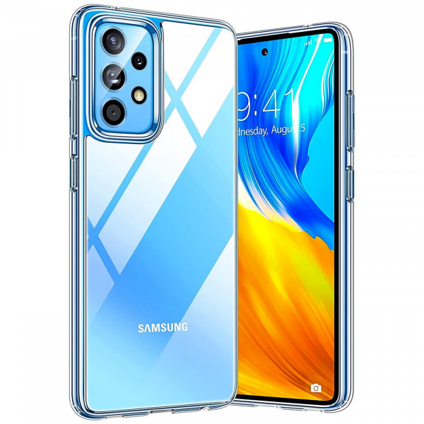 Safers Zero Case für Samsung Galaxy A53 5G Hülle Transparent Slim Cover Clear Schutzhülle