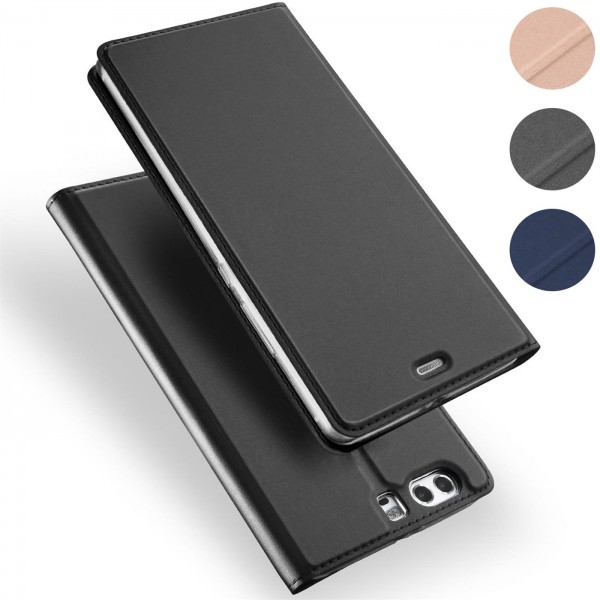 Safers Electro Flip für Huawei P10 Hülle Magnet Case Handy Tasche Klapphülle