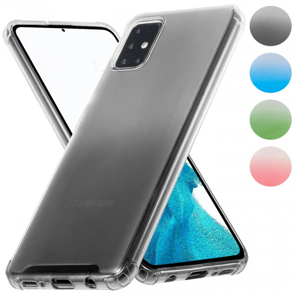 Safers Twilight Hülle für Samsung Galaxy A51 Farbverlauf Schutzhülle mit Kameraschutz