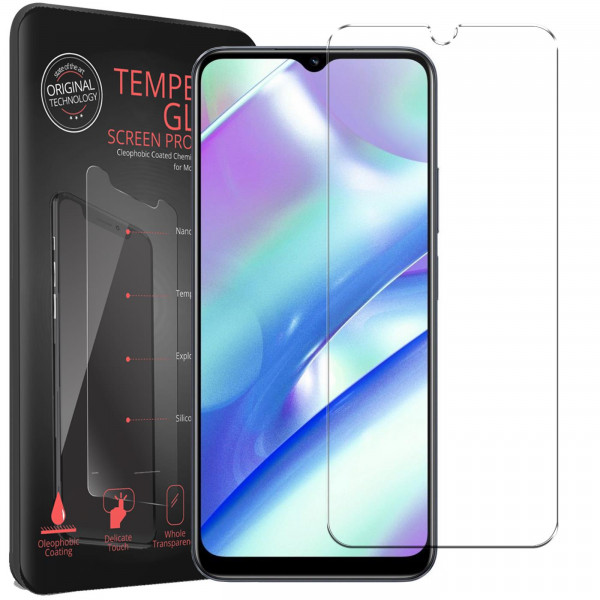 2x Panzerglas für Realme C33 Glas Folie Schutzfolie