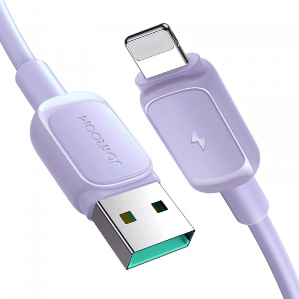 Joyroom USB Kabel - USB A auf Lightning - 1.2M in Violett