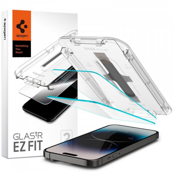 Spigen 2in1 Glasfolien Set für Apple iPhone 14 Pro Max
