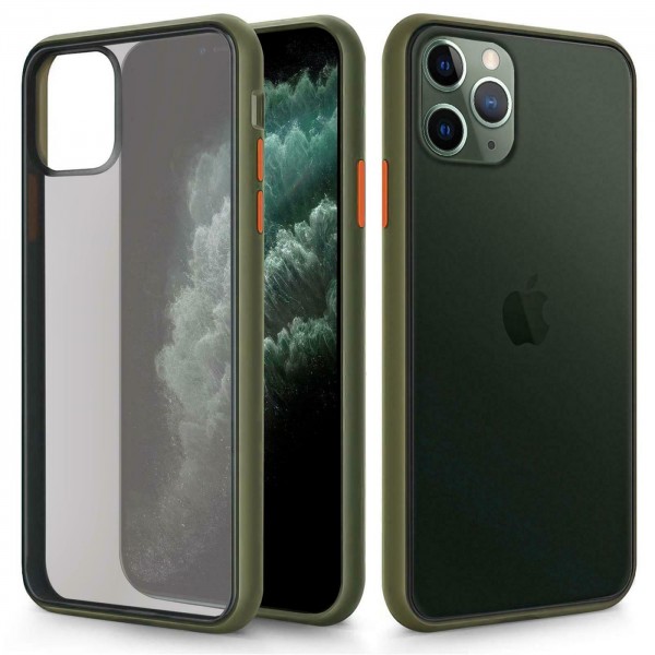 Safers Skiny TPU für Apple iPhone 11 Pro Max Hülle Handy Schutzhülle Robust Anti Shock Cover