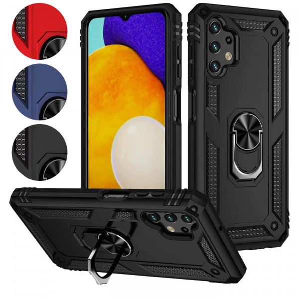 Safers Armor Case für Samsung Galaxy A32 5G Hülle mit Magnet Ringhalterung robuste Schutzhülle