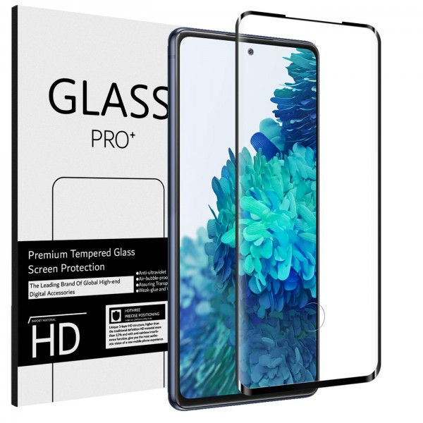 Safers Full Screen Panzerglas für Samsung Galaxy S20 FE Schutzfolie Glas Vollbild